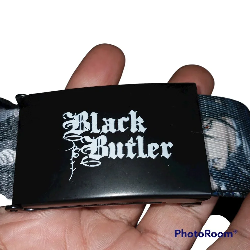 Buckle Down Black Butler Belt